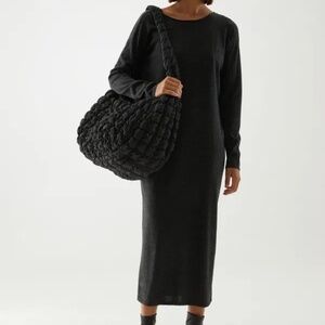 COS Long Wool Knitted Dress Size -S